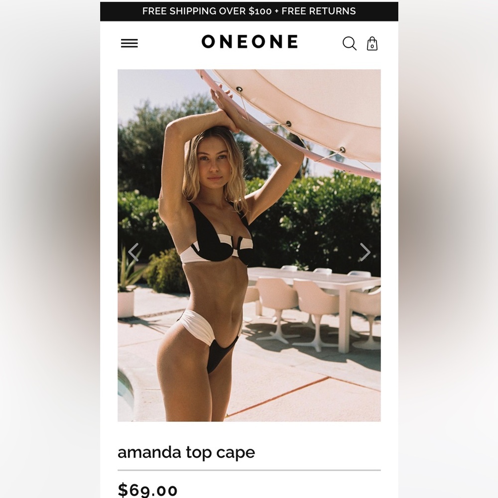 One one swimwear BRAND new suit